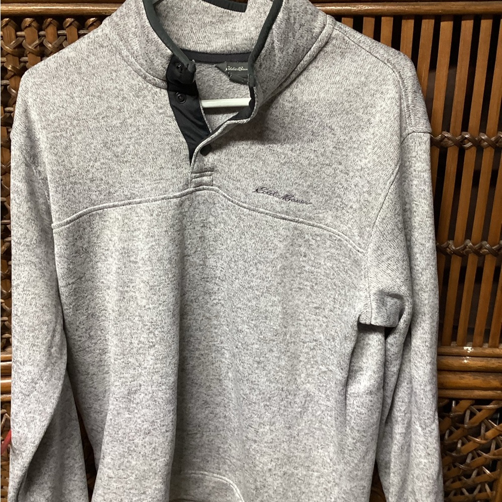 Eddie Bauer Gray Men's Sweater